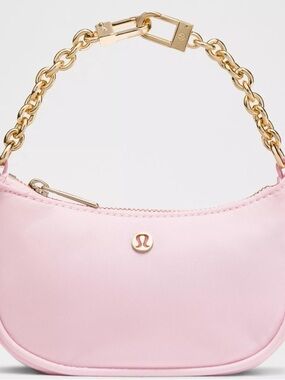 lululemon athletica Light Pink Mini Chain-Handle Shoulder Bag